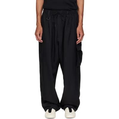 Y-3 Black Sport Uniform Cargo Pants