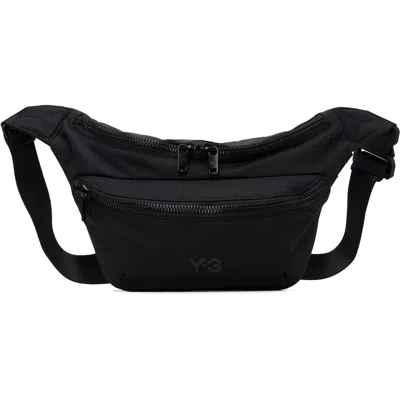 Y-3 Black Staple Fanny Pack