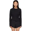 Y-3 Black W Ftd Ls T-shirt In Black