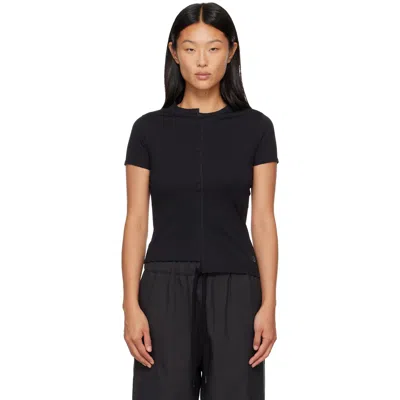 Y-3 Black W Ftd Ss T-shirt