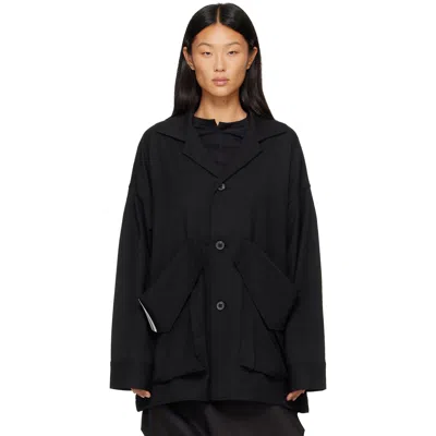 Y-3 Black W Wl Chore Ct Jacket In Multi