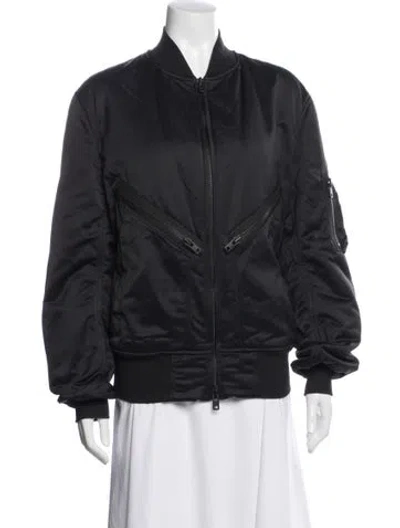 Pre-owned Y-3 Bomber Jacket In Black