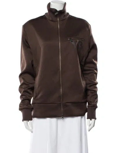 Pre-owned Y-3 Bomber Jacket In Brown