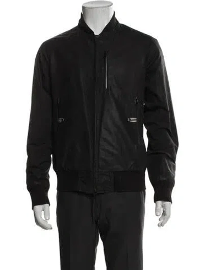 Pre-owned Y-3 Bomber Jacket In Gray
