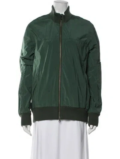 Pre-owned Y-3 Bomber Jacket In Green