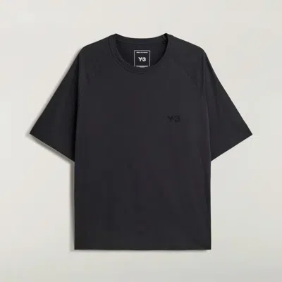 Y-3 Boxy Ss Tee In Black