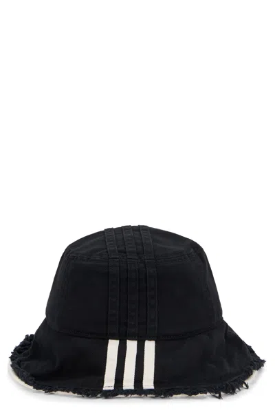 Y-3 Bucket Hat In Cotton In Black