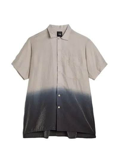 Y-3 Button Dip-dye Shirt In Multi