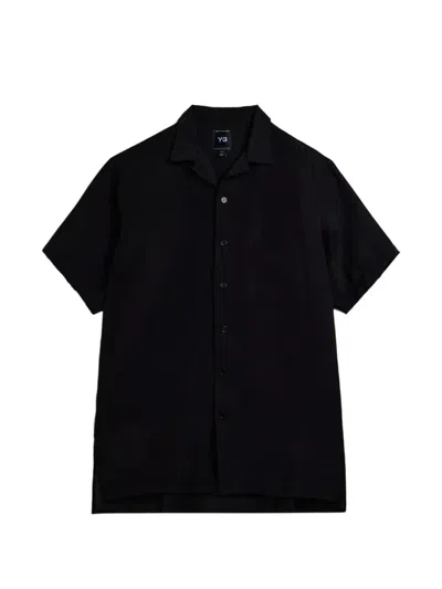 Y-3 Buttoned Shirt In Black