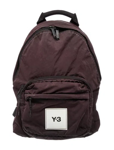 Pre-owned Y-3 Canvas Backpack In Black