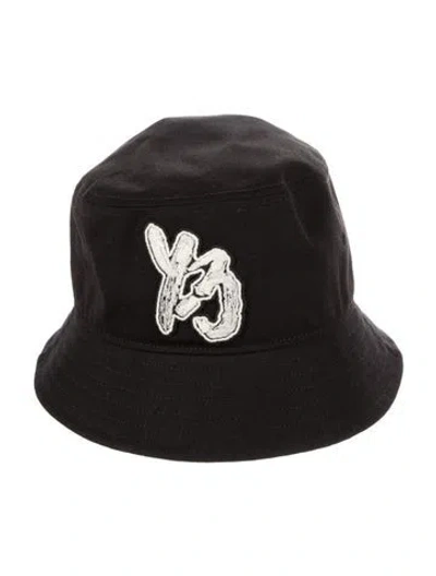 Pre-owned Y-3 Canvas Bucket Hat In Black