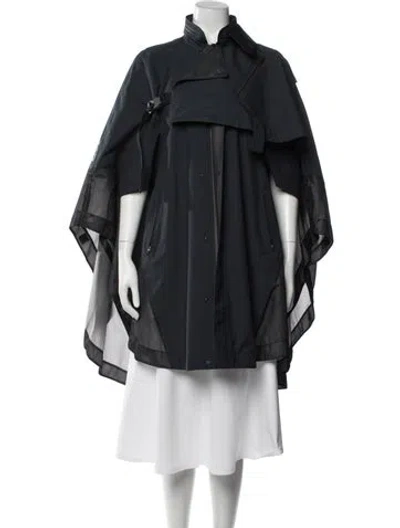 Pre-owned Y-3 Cape In Blue