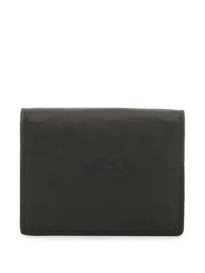 Y-3 Card Holder With Coin Pouch In Gray