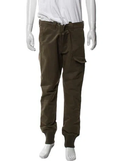 Pre-owned Y-3 Cargo Pants In Blue/neutrals