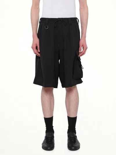 Y-3 Cargo Shorts In Black