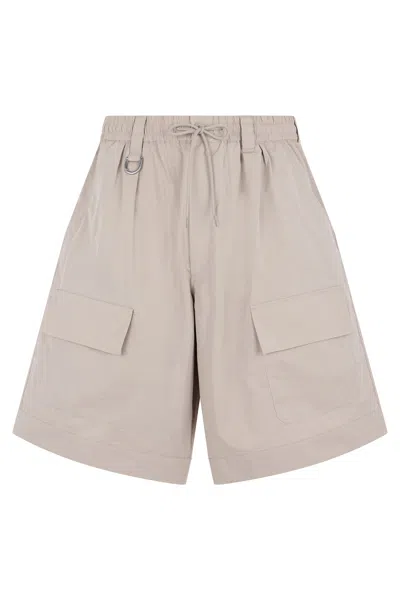 Y-3 Cargo Shorts In Sand