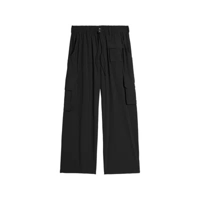 Y-3 Cargo-pocket Trousers In Black