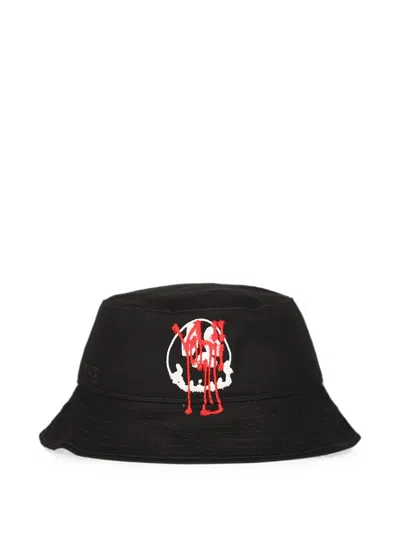 Y-3 Chito Graphic Bucket Hat In Black