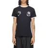 Y-3 Graphic Cotton Short-sleeve T-shirt In Black