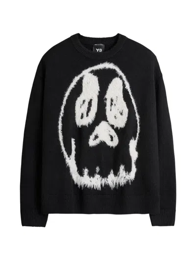 Y-3 CHITO GRAPHIC KNITTED SWEATER