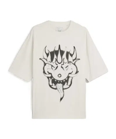 Y-3 Chito Graphic Short-sleeve T-shirt In White