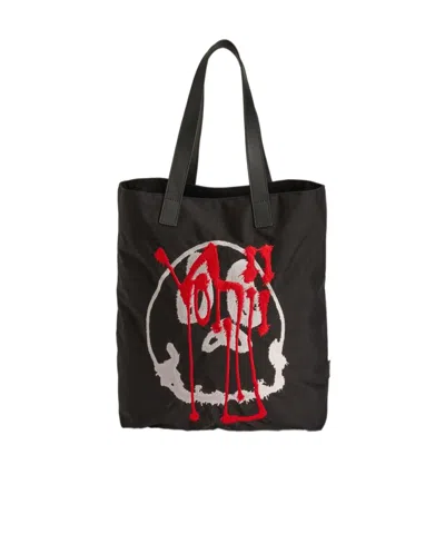 Y-3 Chito Graphic Tote In Black