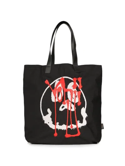 Y-3 Chito Graphic Tote In Black