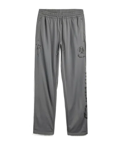 Y-3 Chito Graphic Track Pants In Gray