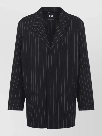 Y-3 CHORE JACKET BELTED BACK PATCH POCKETS