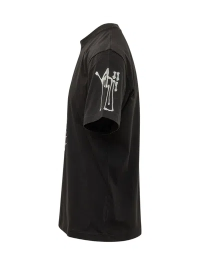 Y-3 City Graphic T-shirt In Black
