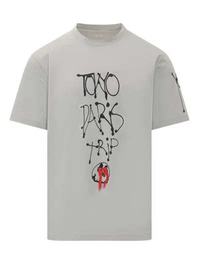 Y-3 City Graphic T-shirt In Lgsogr