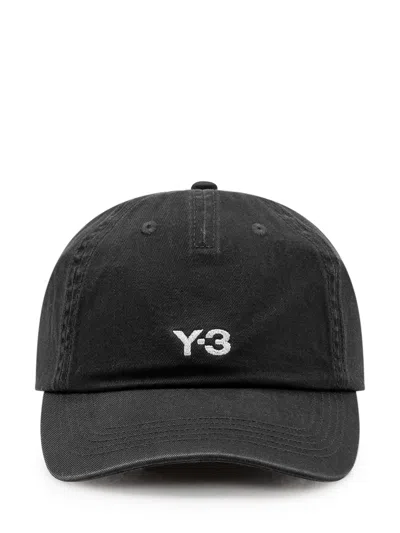 Y-3 Classic Logo Baseball Hat In Black