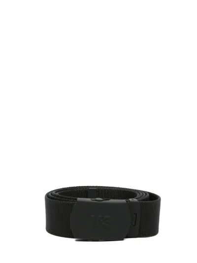 Y-3 Classic Logo Belt In Black