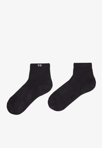 Y-3 Classic Low Knit Socks In Black