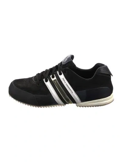 Pre-owned Y-3 Colorblock Pattern Sneakers In Black