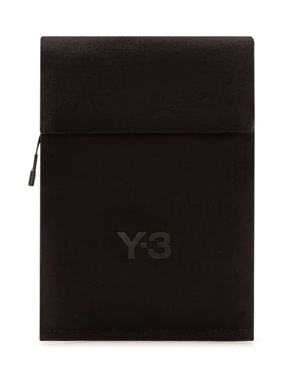Y-3 Compact Pouch Handbag In Black