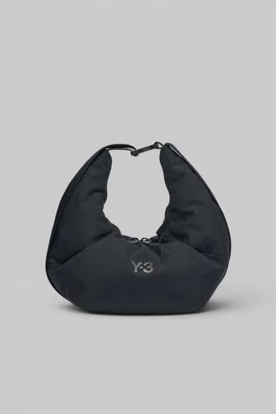 Y-3 Crescen Bag In Black