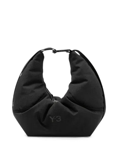 Y-3 Crescent Buckle-fastening Tote Bag In Purple