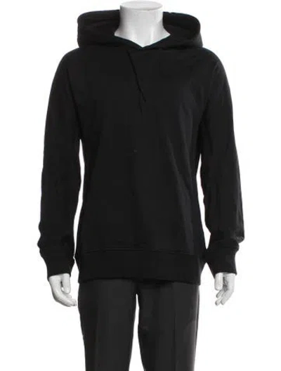 Pre-owned Y-3 Crew Neck Long Sleeve Hoodie In Black