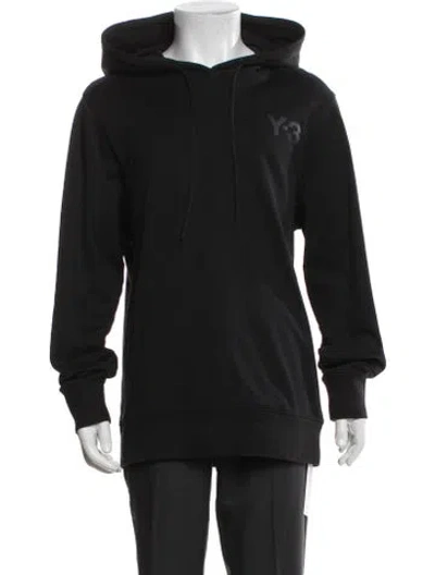 Pre-owned Y-3 Crew Neck Long Sleeve Hoodie In Black