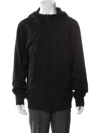 Pre-owned Y-3 Crew Neck Long Sleeve Hoodie In Black