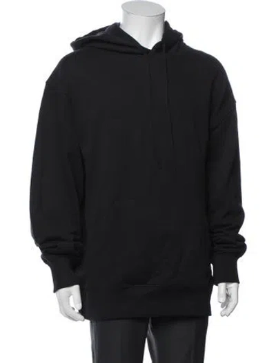 Pre-owned Y-3 Crew Neck Long Sleeve Hoodie In Black