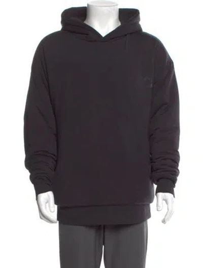 Pre-owned Y-3 Crew Neck Long Sleeve Hoodie In Gray