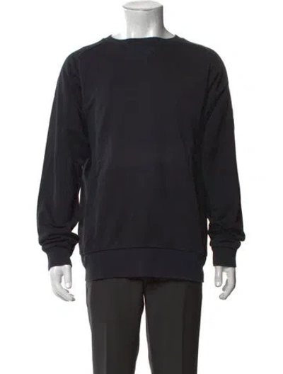 Pre-owned Y-3 Crew Neck Long Sleeve Sweatshirt In Black