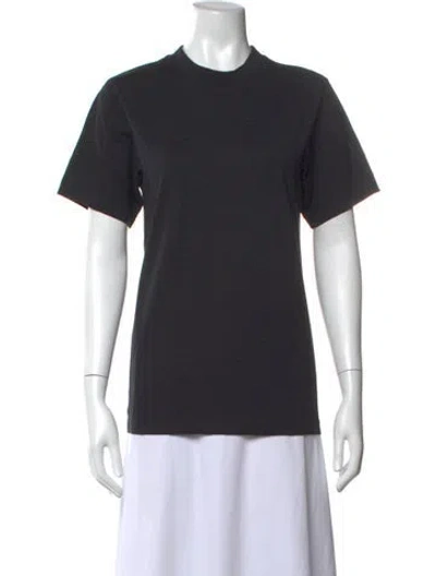 Pre-owned Y-3 Crew Neck Short Sleeve T-shirt In Black