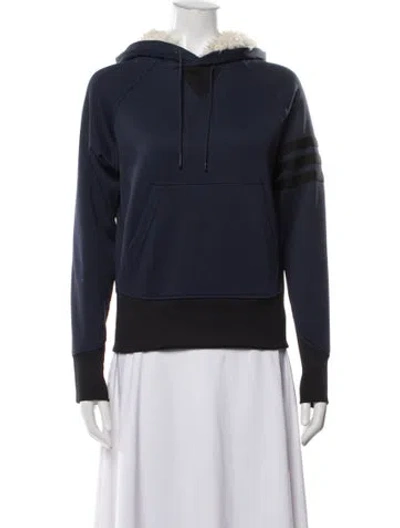 Pre-owned Y-3 Crew Neck Sweater In Blue