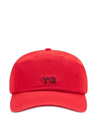 Y-3 Dad Cap In Red