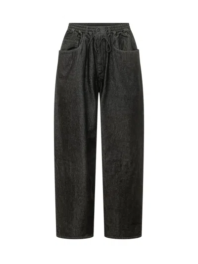 Y-3 Denim Pant In Black