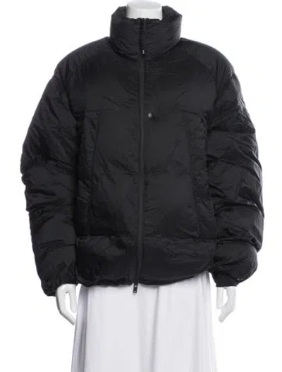 Pre-owned Y-3 Down Jacket In Black