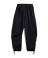 Y-3 Drawstring Elasticated Track Pants In Black